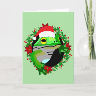 Carte Froggy Noël