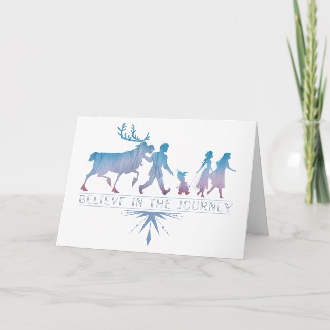 Carte Froid 2 : Anna, Elsa & Friends | Le voyage (Devant)