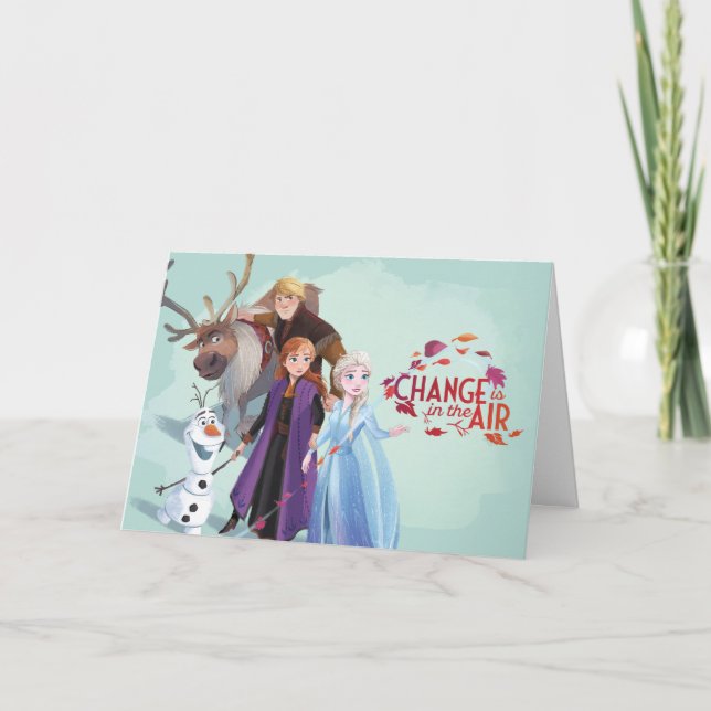 Carte Froid 2 : Anna, Elsa & Friends | Modifier (Devant)