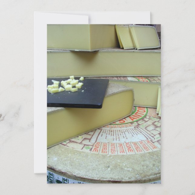 Carte Fromage et fromage (Devant)