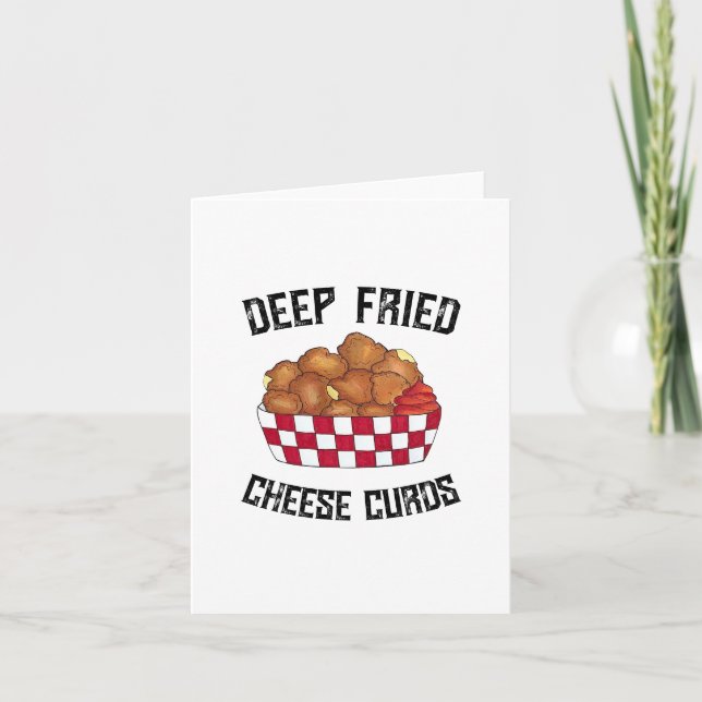 Carte Fromages frits Profondes Courdes Minnesota Wiscons (Devant)