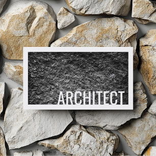 Carte frontière blanche de l'architecte Rough Ceme