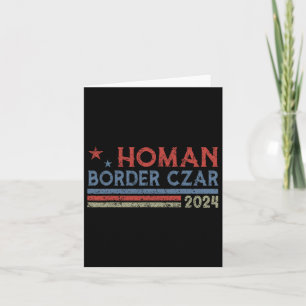 Carte Frontière Tsar Tom Homan Trump Président Meg