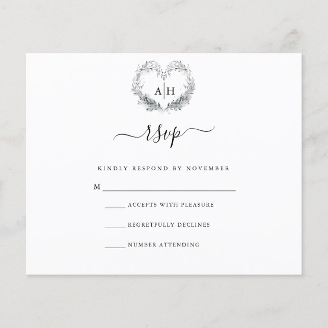 Carte Frost RSVP (Devant)
