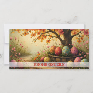 Carte Frühlingsblütenzauber mit Ostéréierpracht