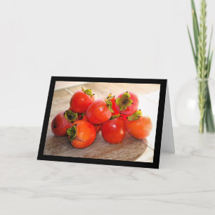 Carte Fruit de kaki