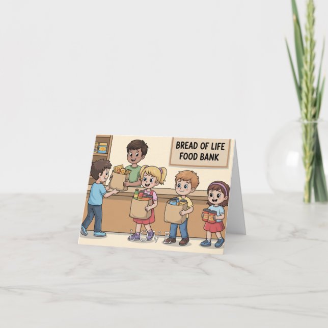 Carte Fruit de l'Esprit : Amour Enfant (Devant)