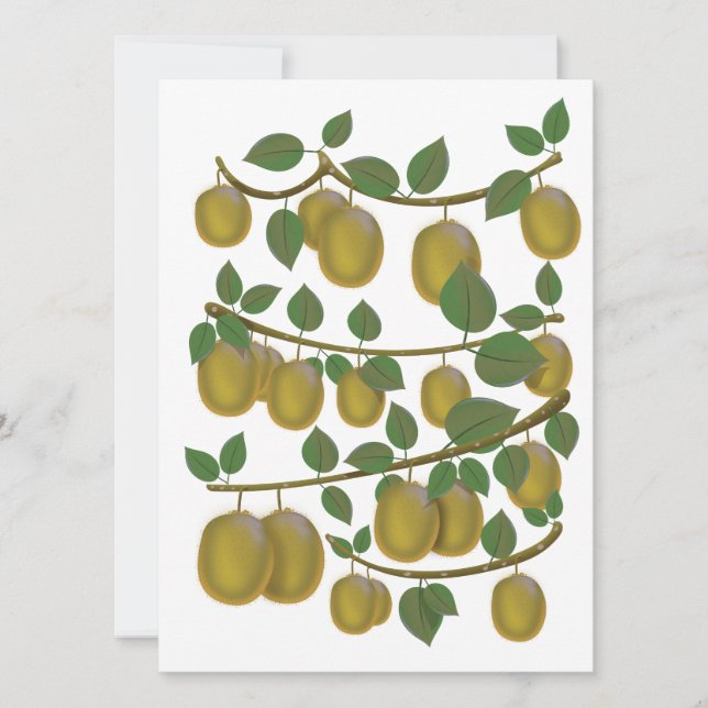Carte Fruit Kiwi (Devant)