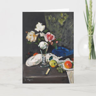 Carte Fruits et Roses à vie morte   George Leslie Hunter