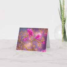 Fuchsia et Gold Florals Toutes les Occassions Cart