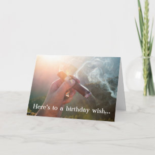 Carte Fumeur de cigares Fumer Hot Anniversaire