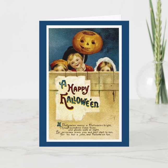 Carte Fun d'Halloween (Devant)