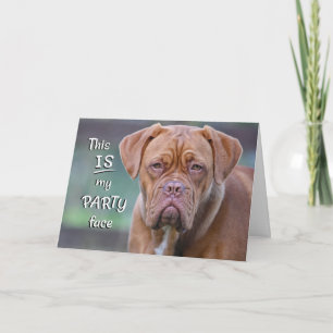 Carte Fun Dog Wives Ajouter le nom et l'âge pour un heur