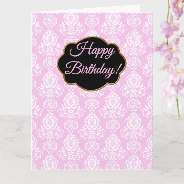 Carte Fun, Flirty and Feminine Occasion (Orchidée)