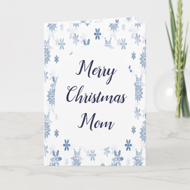 Carte Fun Maman Joyeux Noël Meilleure Maman de nous Enfa (Devant)
