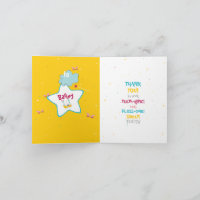 Fun Sparkly Drôle Dent Merci Fairy
