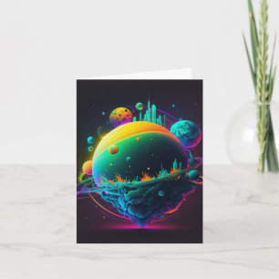 Carte Funky Galaxy