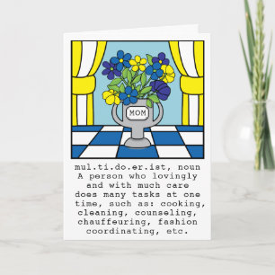 Carte Funky Mothers Day Multidoerist