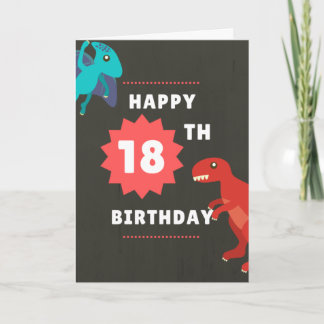 Carte Funny 18th Birthday Card - Immature