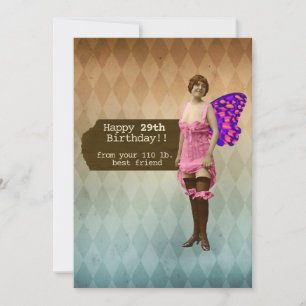 Carte Funny 29 Encore meilleur ami Anniversaire