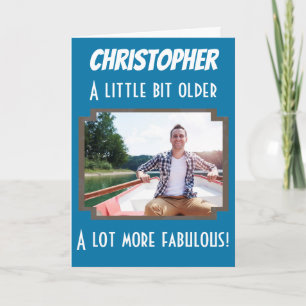 Carte Funny 40th Birthday Photo