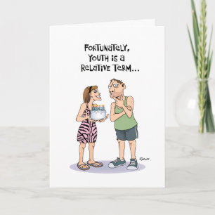 Carte Funny 50e anniversaire