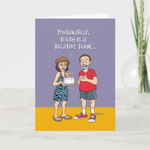 Carte Funny 54e anniversaire