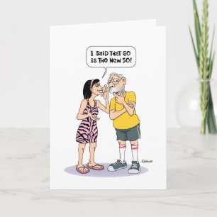 Carte Funny 60e anniversaire