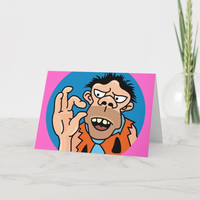 Carte Funny 60e anniversaire (Devant)