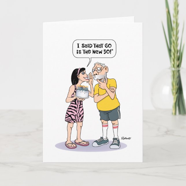 Carte Funny 60th Birthday Card (Devant)