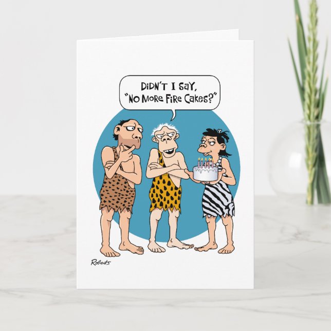Carte Funny 64e anniversaire (Devant)