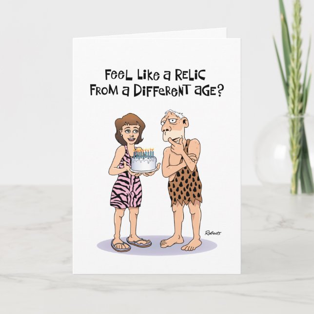 Carte Funny 64e anniversaire (Devant)