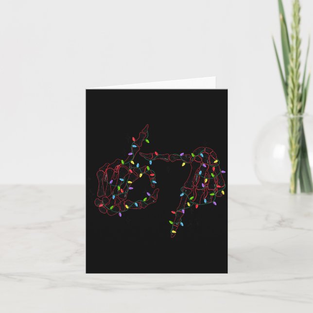 Carte Funny 67 Hand Six Seven Meme Brainrot Christmas Xm (Devant)