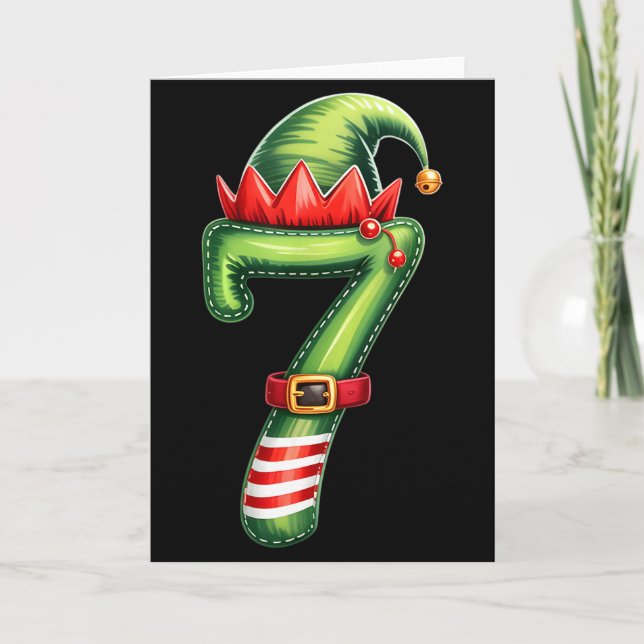Carte Funny 6 7 Six Seven Meme Couple Matching Christmas (Devant)