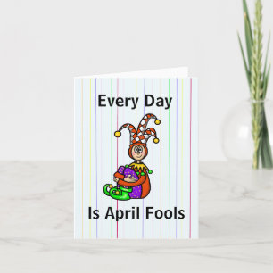 Carte Funny April Fool's Day Card