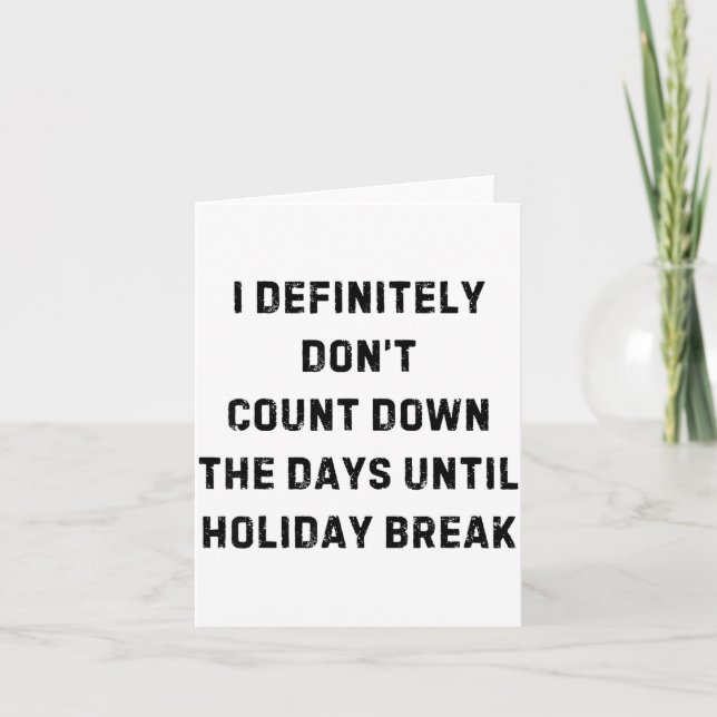 Carte Funny Back To School Teacher Outfit I Definitely D (Devant)