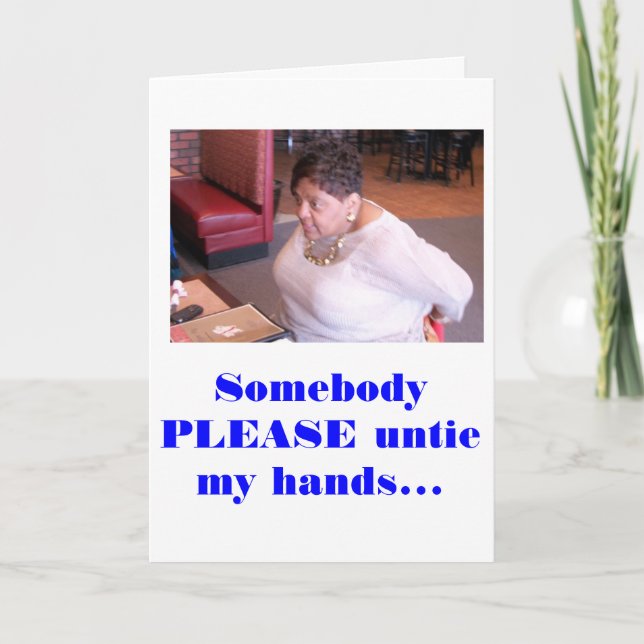 CARTE FUNNY BIRTHDAY (Devant)