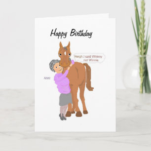 Carte Funny Birthday card,