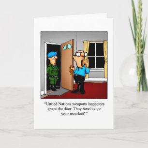 Carte Funny Birthday Greeting Card pour elle