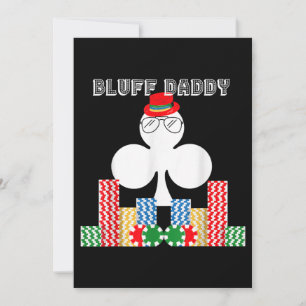 Carte Funny Bluff Daddy Poker Casino Jeu Texas