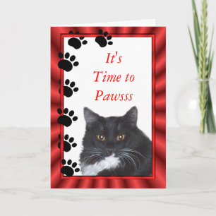 Carte Funny Cat Sylvester carte-personnaliser toute occa