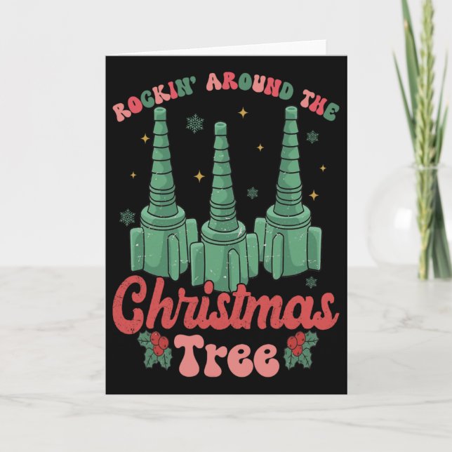 Carte Funny Christmas Nurse Respiratory Therapist Christ (Devant)
