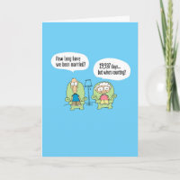 Funny Comic Anniversary Card -048