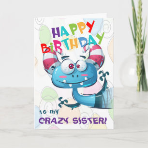 Carte Funny Crazy
