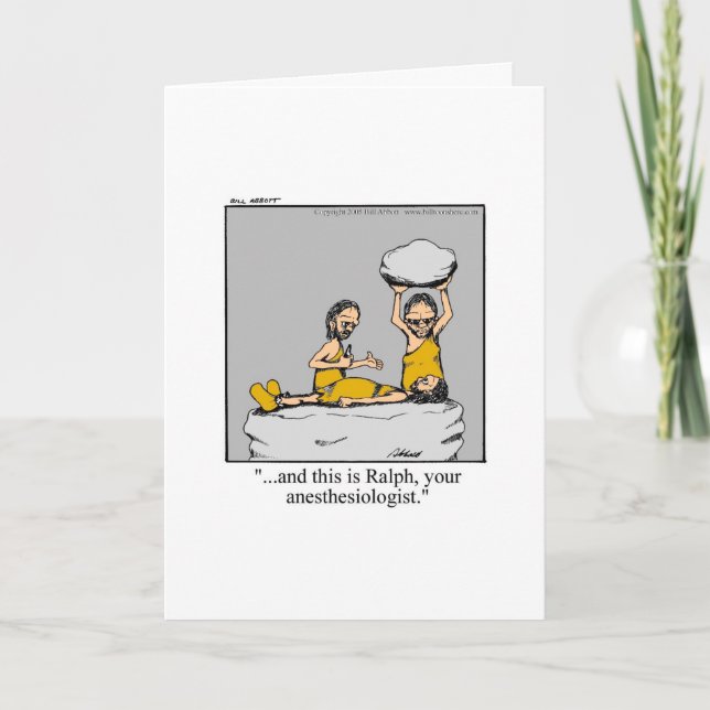 Carte Funny Get Well Card ! (Devant)