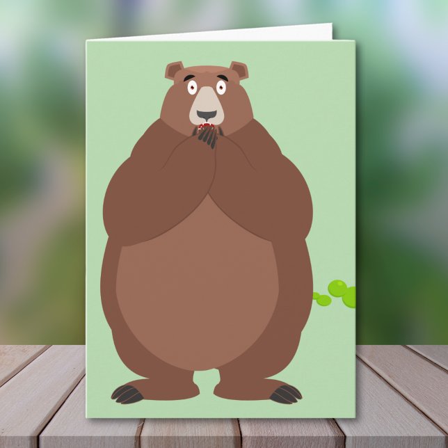 Carte Funny Get Well for Men Fart King Edition (Créateur téléchargé)