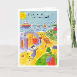 Carte Funny Graduation Card, Size: Standard (5" x 7")