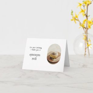 Carte Funny Grammar Police Anniversaire