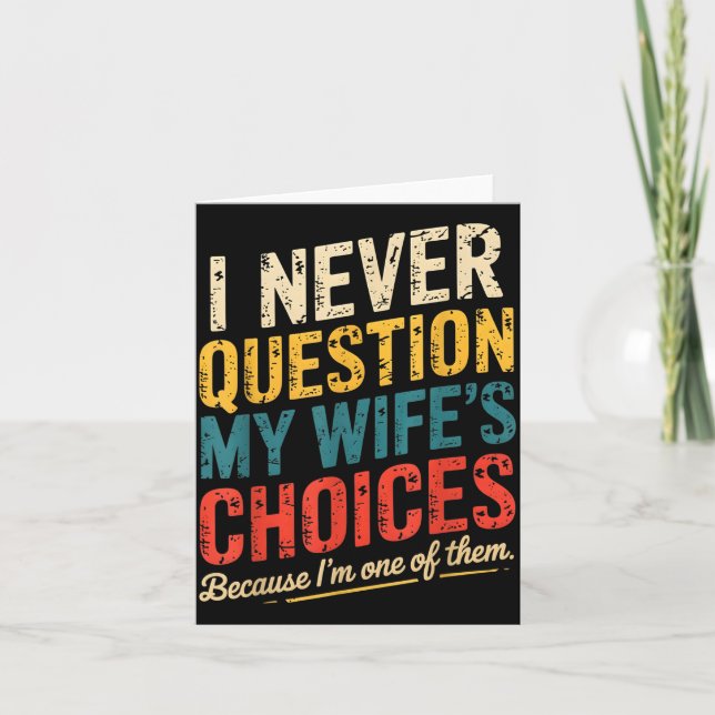 Carte Funny Groovy Dad Joke Quote For Husband Fathers Da (Devant)