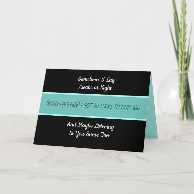 Carte Funny Happy Anniversary Card (Devant)